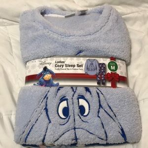 Disney Eeyore fleece sleep set